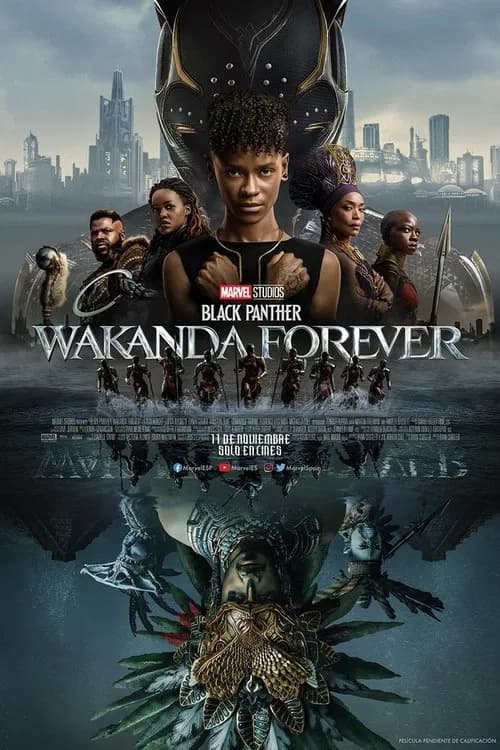 Pantera Negra: Wakanda por siempre poster