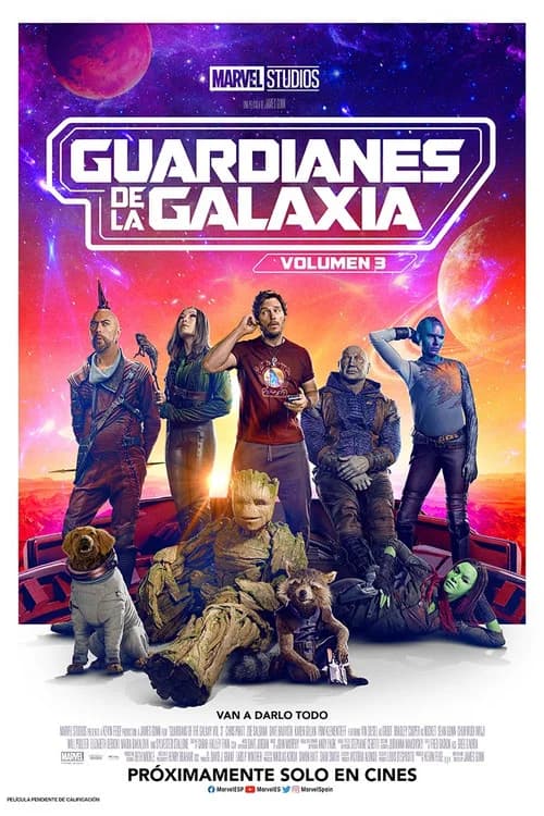 Guardianes de la Galaxia volumen 3 poster